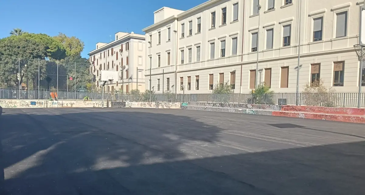 Campo da basket al Pincio, lavori in fase conclusiva