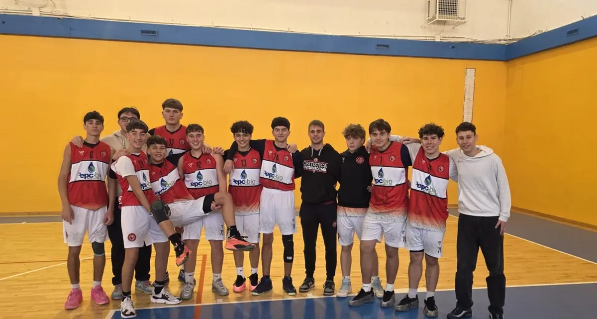 Cestistica, l’U17 Gold espugna Viterbo