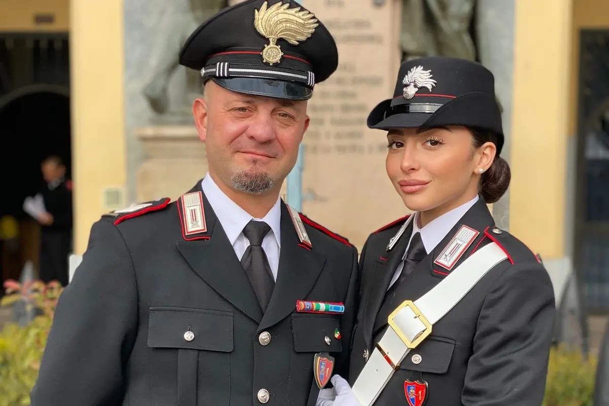 La campionessa Rebecca Ortu firma: è un nuovo carabiniere