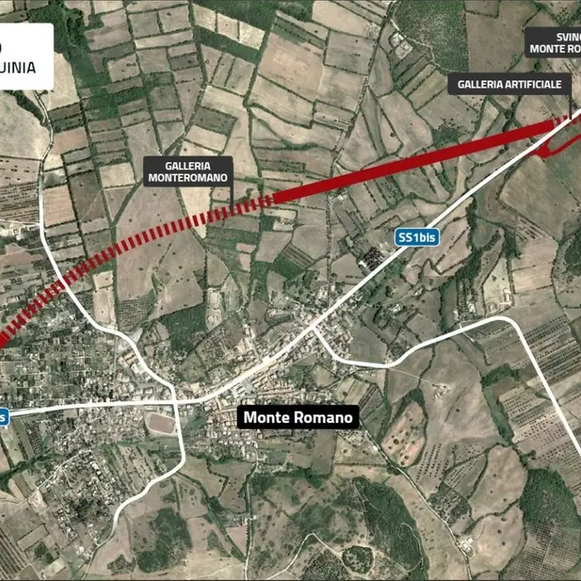 Trasversale Orte - Civitavecchia: consegnate all’Anas le aree per le attività di allestimento cantieri