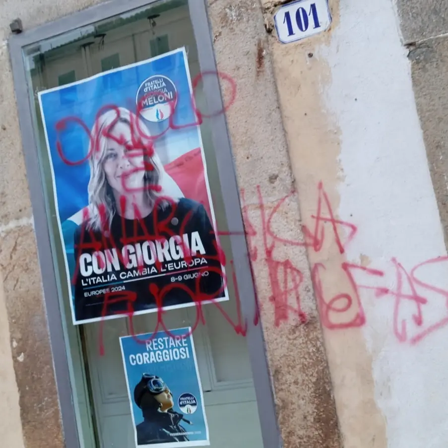 Nuovi vandalismi nella sede del circolo FdI di Oriolo Romano