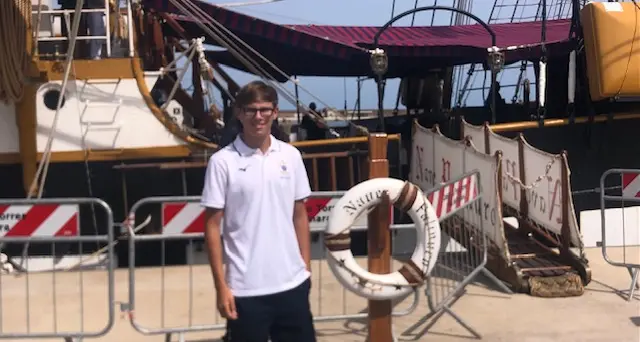 Lni sempre a bordo: Riccobello sulla nave Palinuro