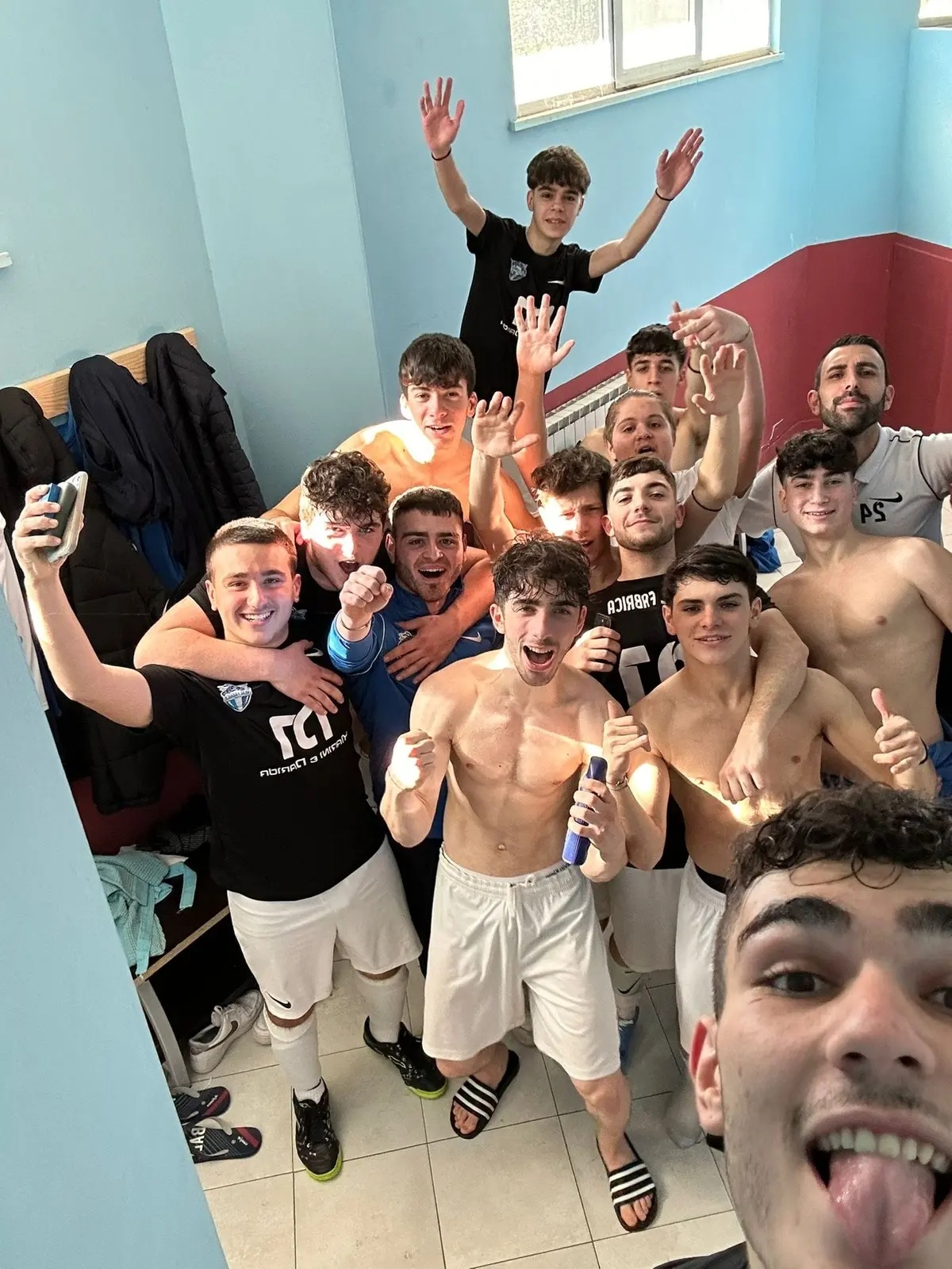 Il gruppo Under 19 del Real Fabrica