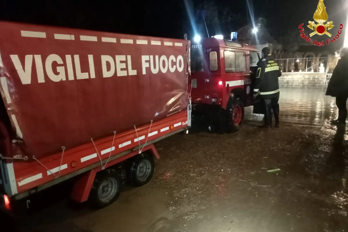 Bomba d’acqua su Civitavecchia: allagamenti a Sant’Agostino