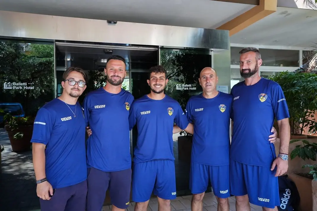 Lo staff tecnico della Viterbese