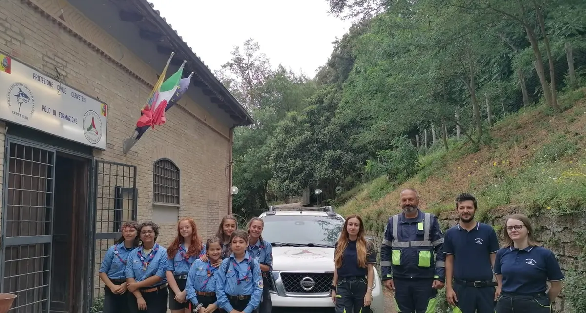 Il gruppo scout di Guidonia 1 ospite a Cerveteri