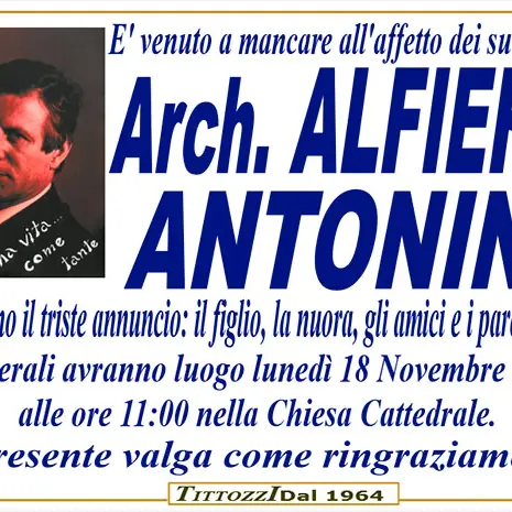 Arch. ALFIERO ANTONINI