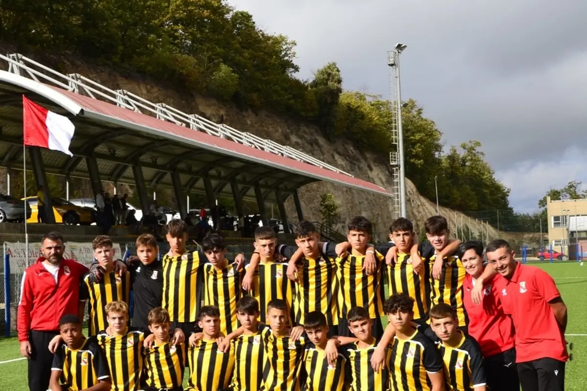 La formazione Under 16 Provinciale del Tolfa Calcio
