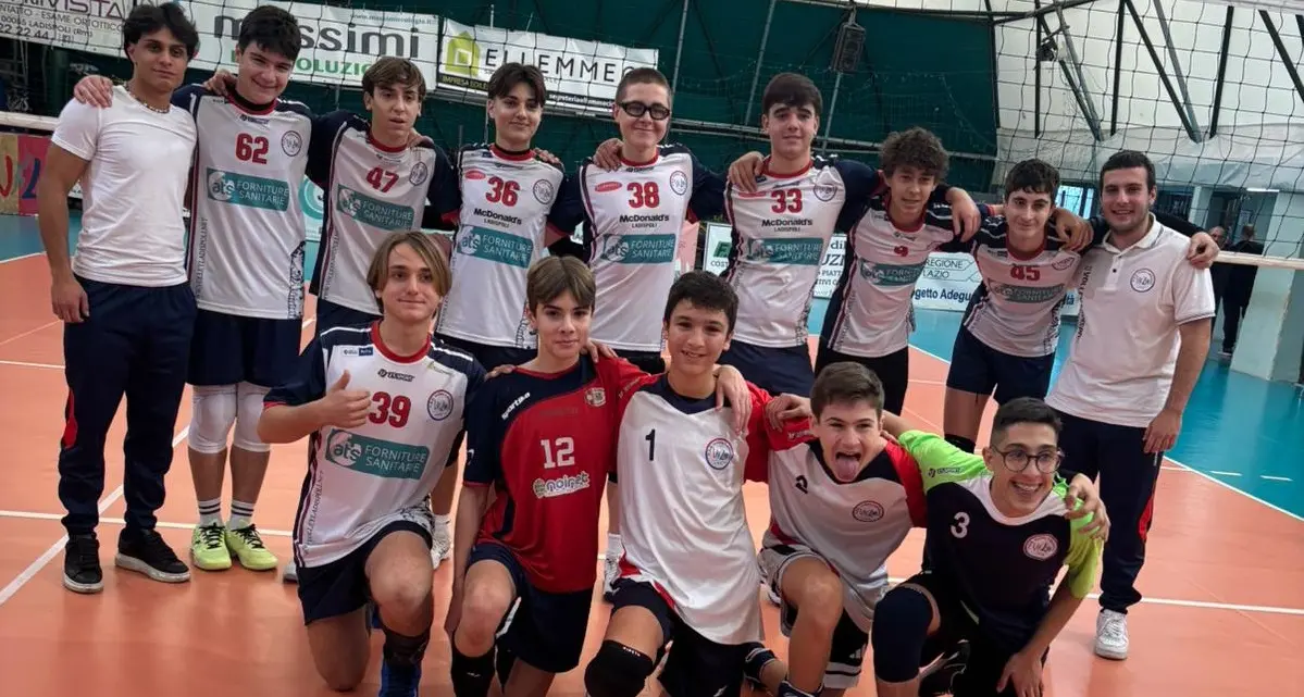 Volley Ladispoli, successo di carattere per l’U15
