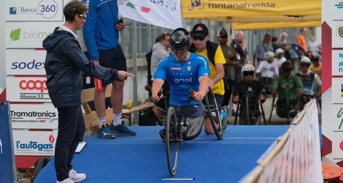 Tarquinia, Tiziano Monti torna in pista con la maglia della nazionale