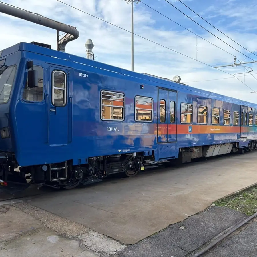 Roma-Viterbo: entra in servizio il primo treno Alstom revisionato
