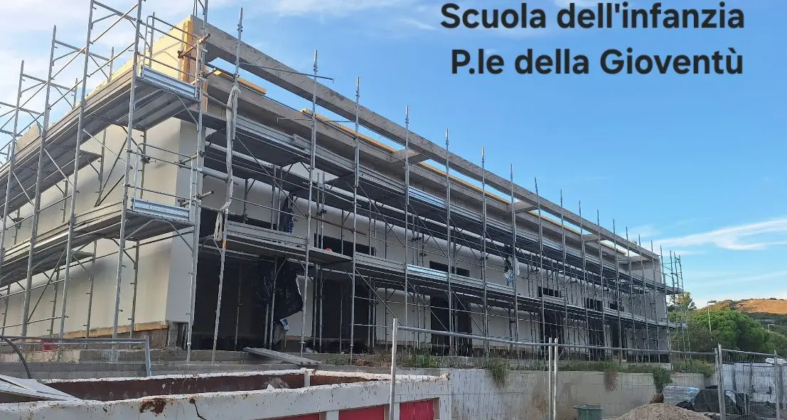 Ripresi i lavori nei cantieri delle due nuove scuole di Santa Marinella