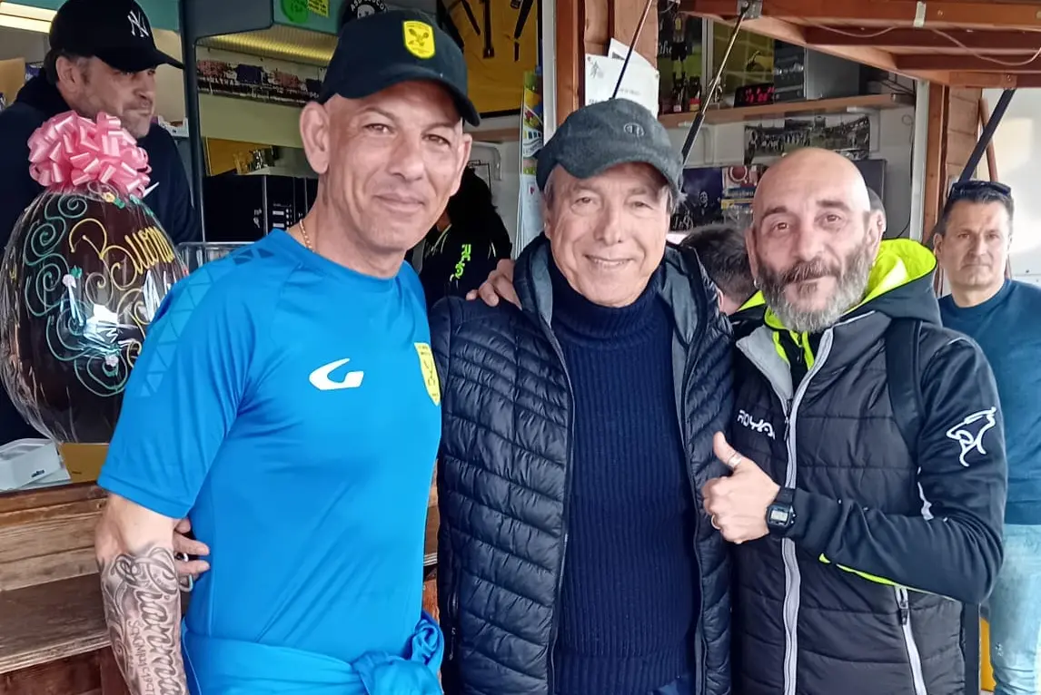 Da sinistra Fabio Secondino, Pino Antonucci e Alessio Quercioli