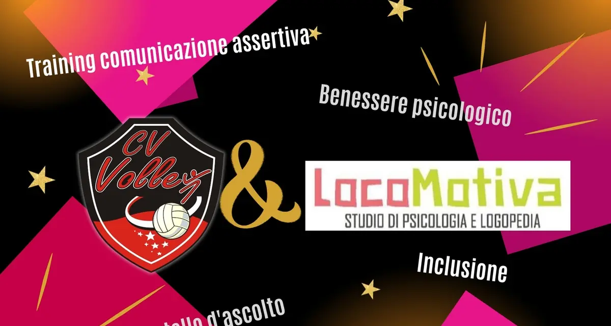 Cv Volley e LocoMotiva: nuova collaborazione per inclusione e tutela della salute psicologica