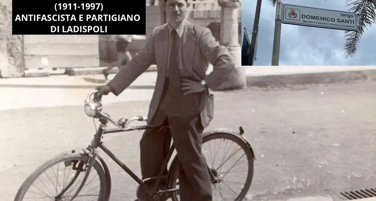 Il Pd rende omaggio al partigiano Domenico Santi