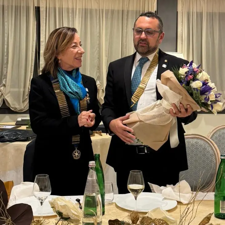 Il Governatore Rotary Adriana Muscas in visita ufficiale al Rotary Club Civitavecchia