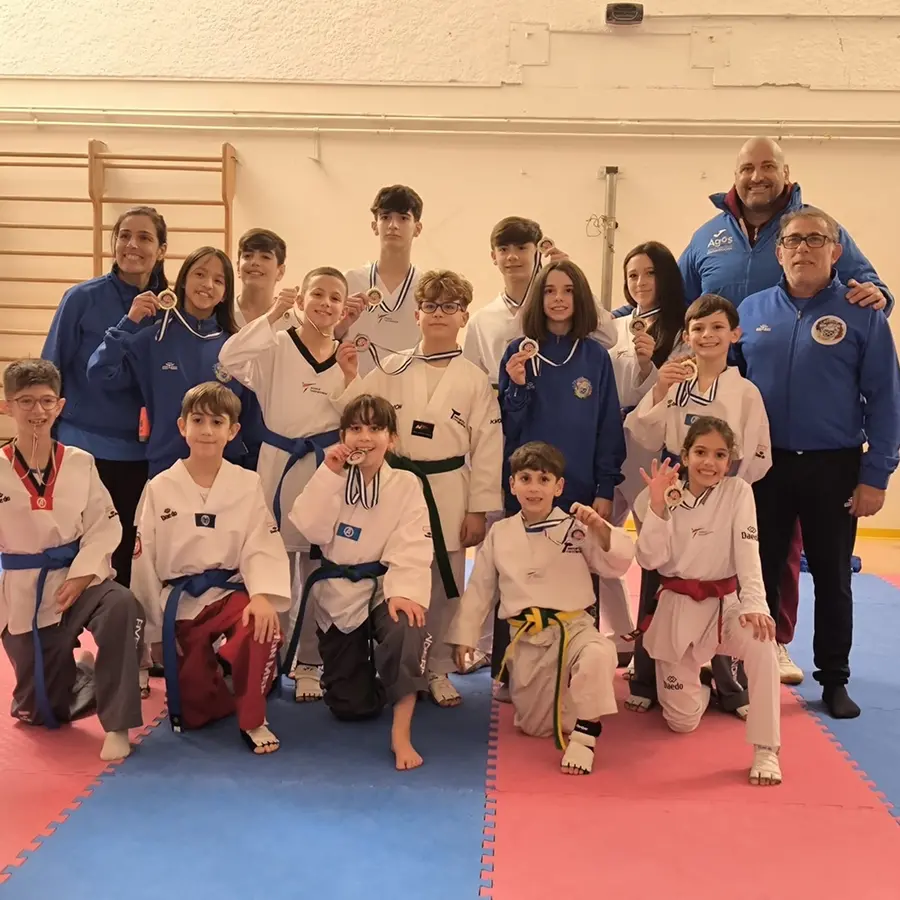 Taekwondo Civitavecchia in doppia cifra di medaglie a Giugliano