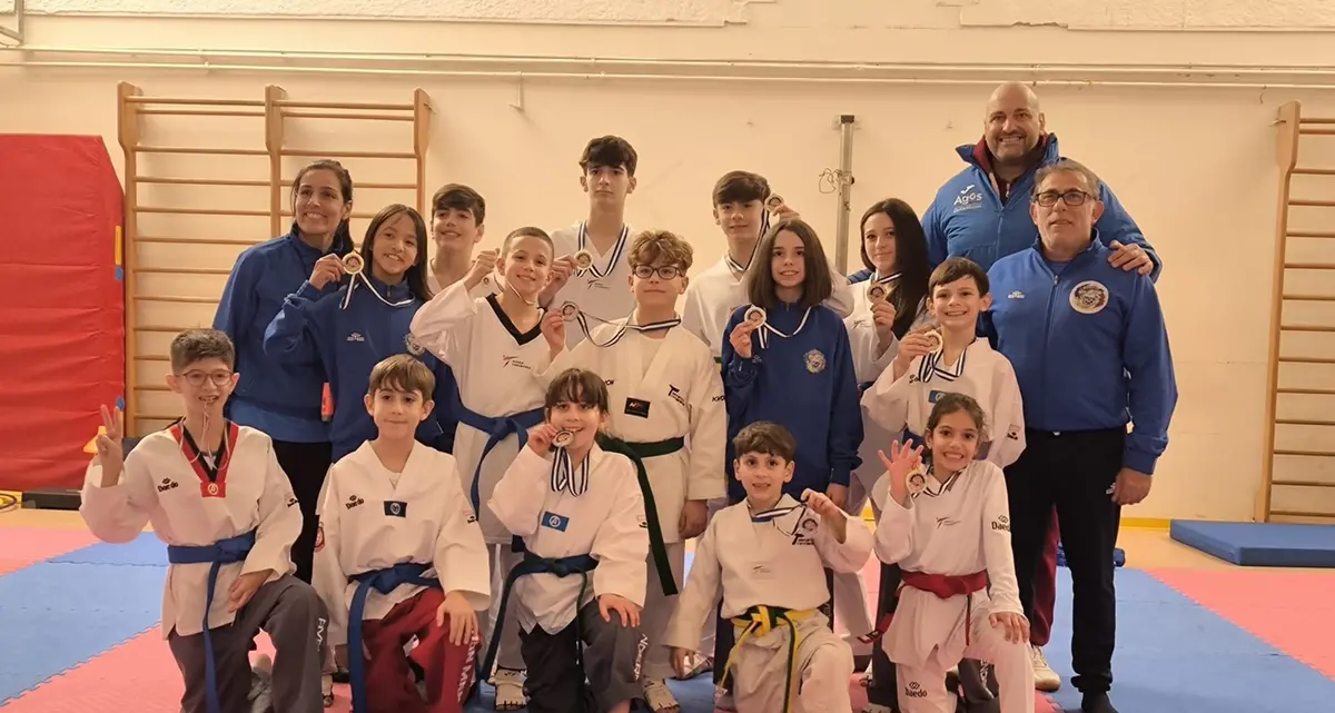 Taekwondo Civitavecchia in doppia cifra di medaglie a Giugliano