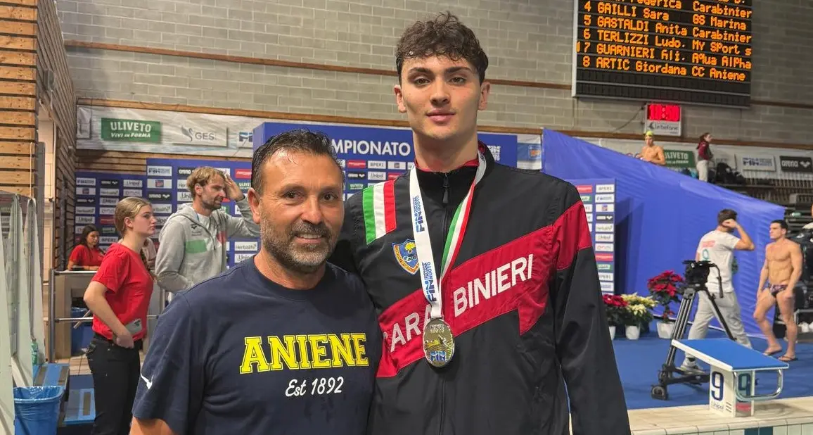 Un Ballarati straordinario: argento agli Italiani dietro solo Deplano