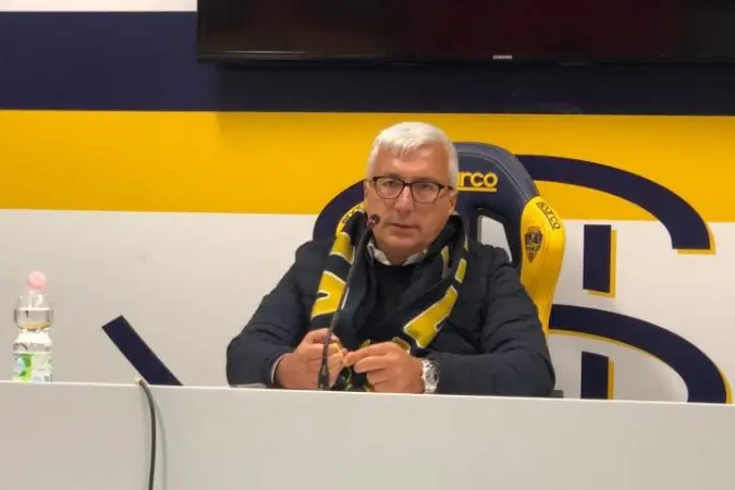 Marco Arturo Romano, 58 anni, presidente della Viterbese dal 18 luglio 2019