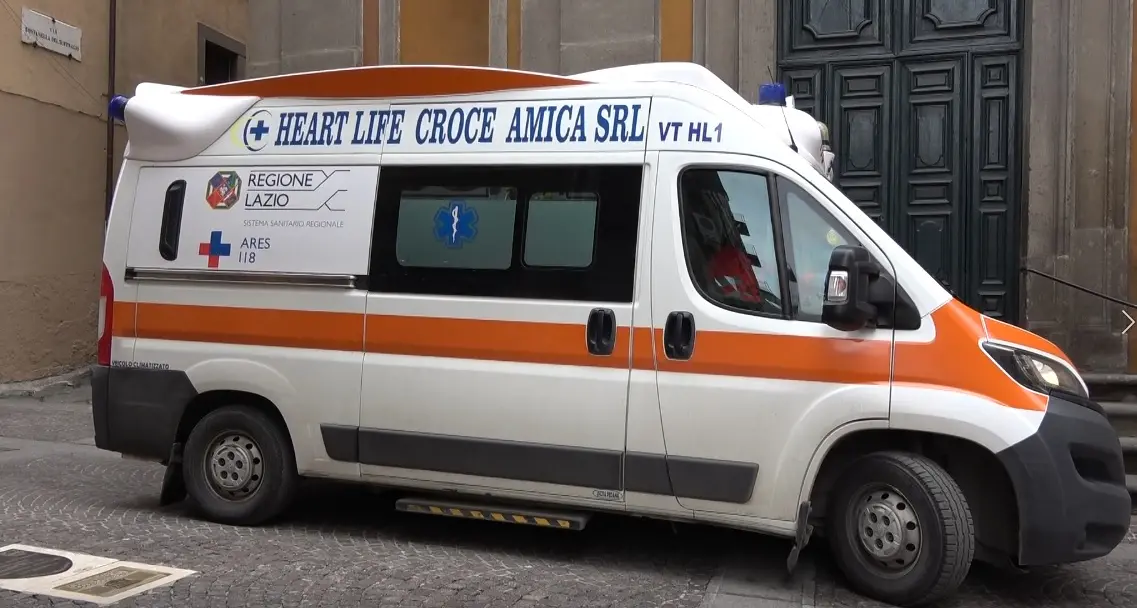 Viterbo, anziano accusa un malore per il caldo