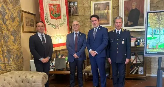 Bagnoregio accoglie il nuovo prefetto di Viterbo