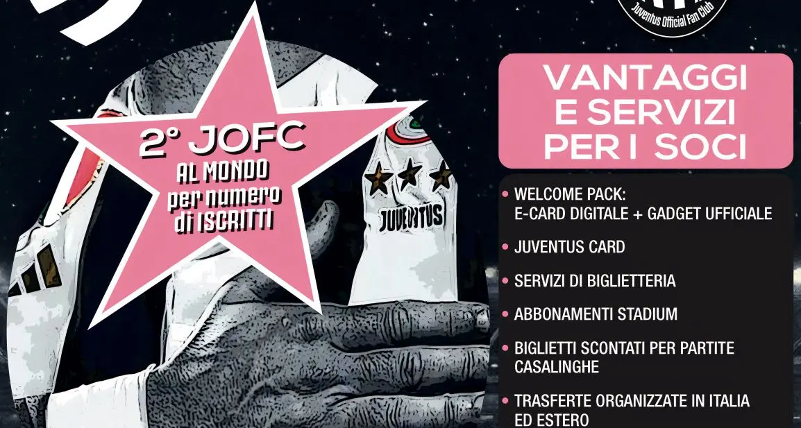 Orgoglio Bianconero secondo Juventus Official Fan Club al mondo