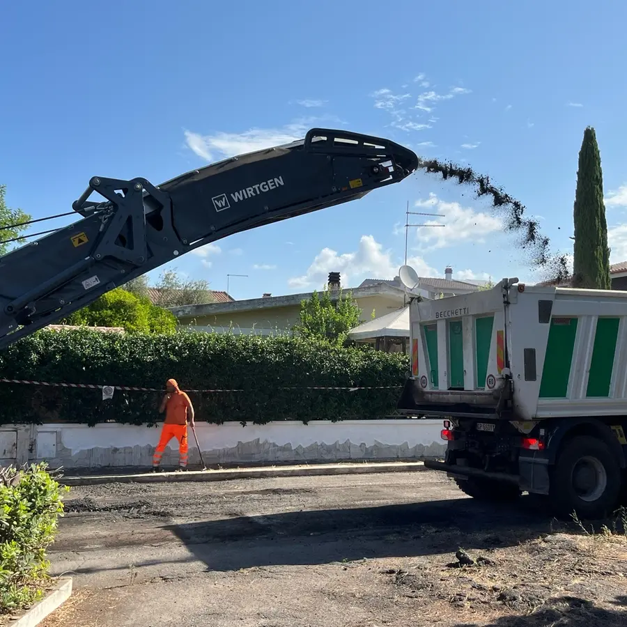 Strade nuove a Campo di Mare: iniziati i lavori di riqualificazione