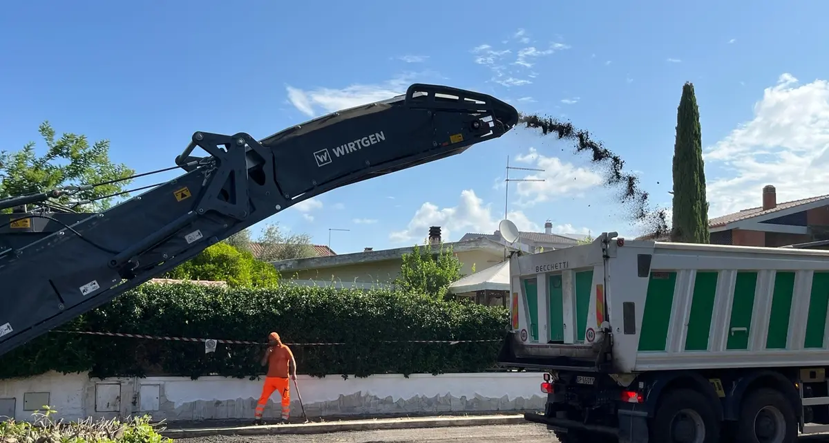 Strade nuove a Campo di Mare: iniziati i lavori di riqualificazione