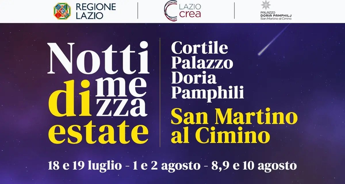 Notti di mezza estate: cultura, musica e cinema a palazzo Doria Pamphilj