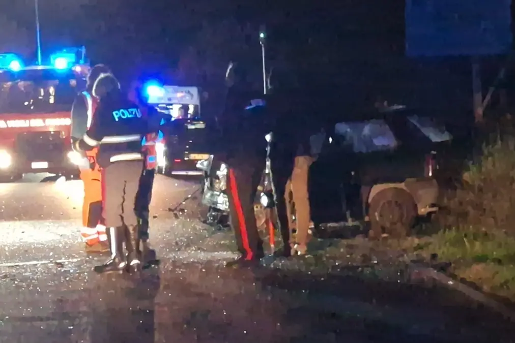 Frontale sulla Vetrallese: un morto e due feriti