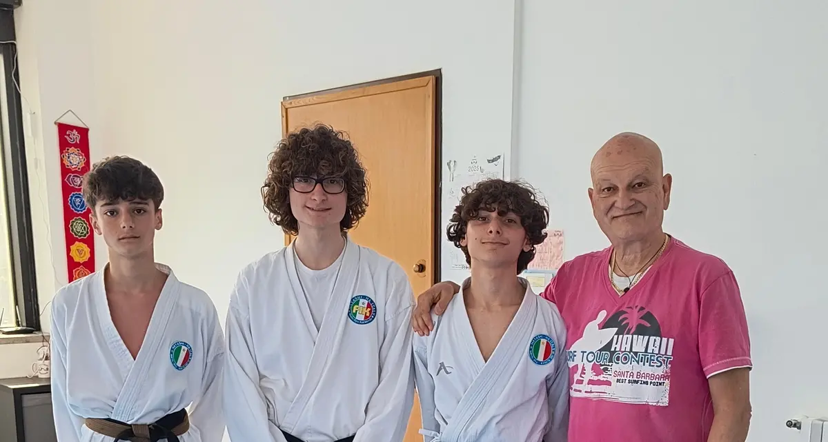 Tre nuove cinture nere per la Meiji Kan
