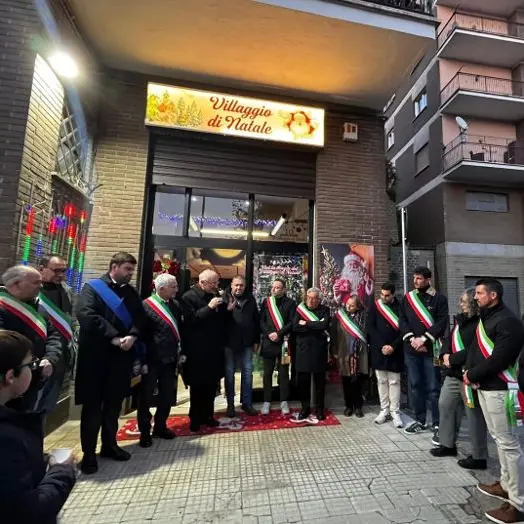 Inaugurato il Villaggio di Natale in miniatura