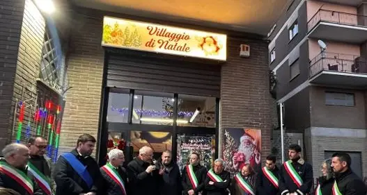 Inaugurato il Villaggio di Natale in miniatura