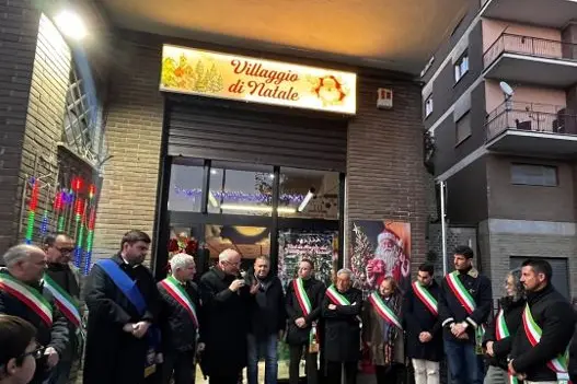 Inaugurato il Villaggio di Natale in miniatura