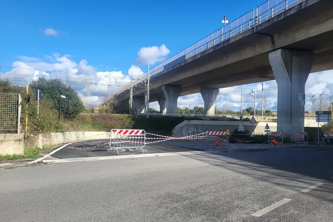 Viabilità interdetta al ponte di Fiumaretta