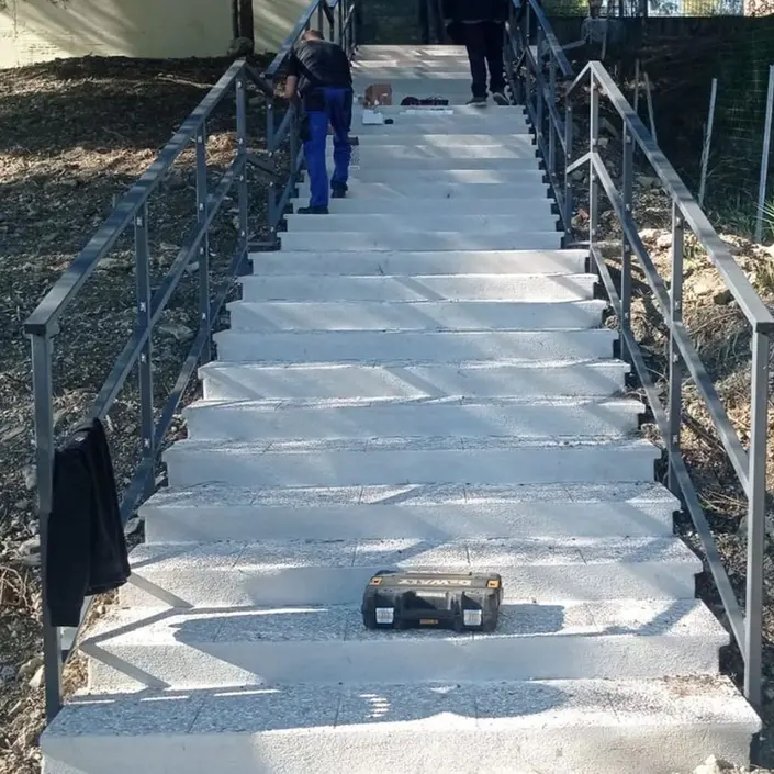 Santa Marinella, riapre la scalinata dell’area ex fungo