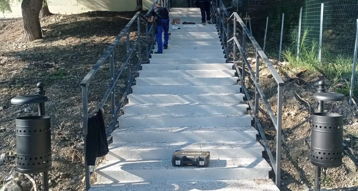 Santa Marinella, riapre la scalinata dell’area ex fungo