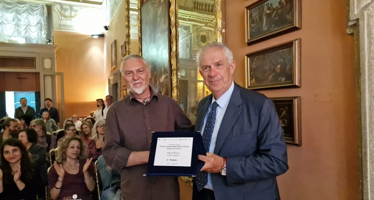 Viterbo, Forme e colori: vince Marco Bracci