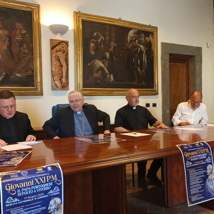 Viterbo Lisbona uniti da papa Giovanni XXI