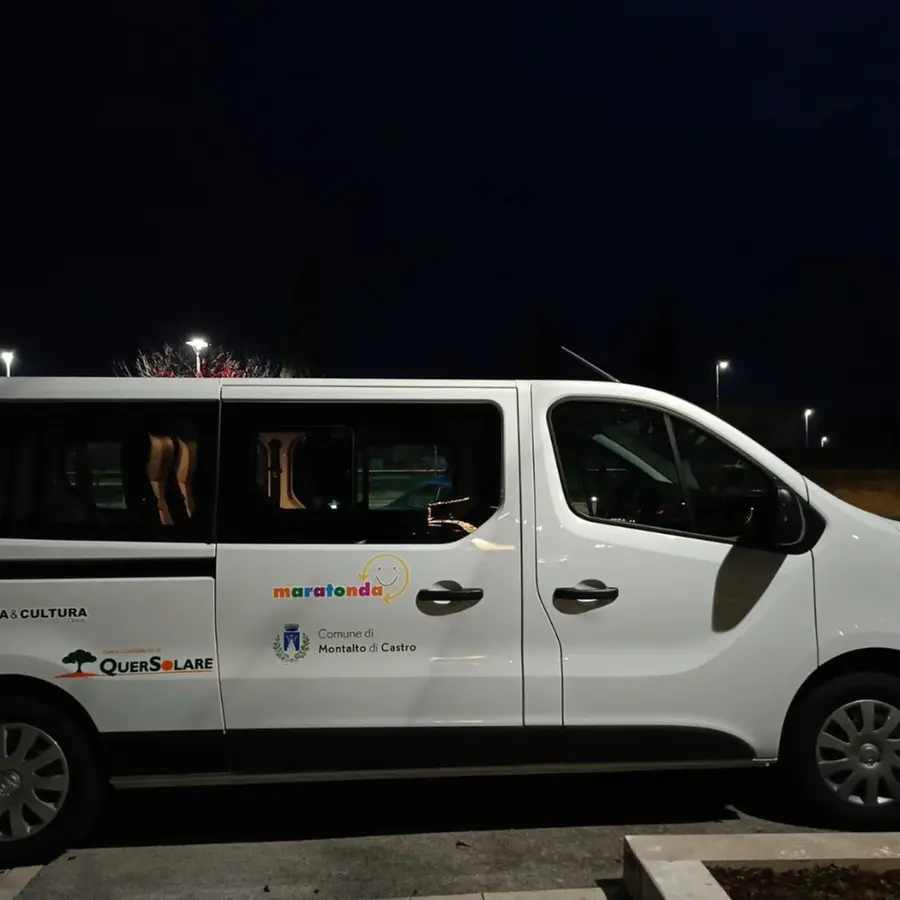 Un nuovo mezzo per i ragazzi disabili del centro Maratonda di Montalto di Castro