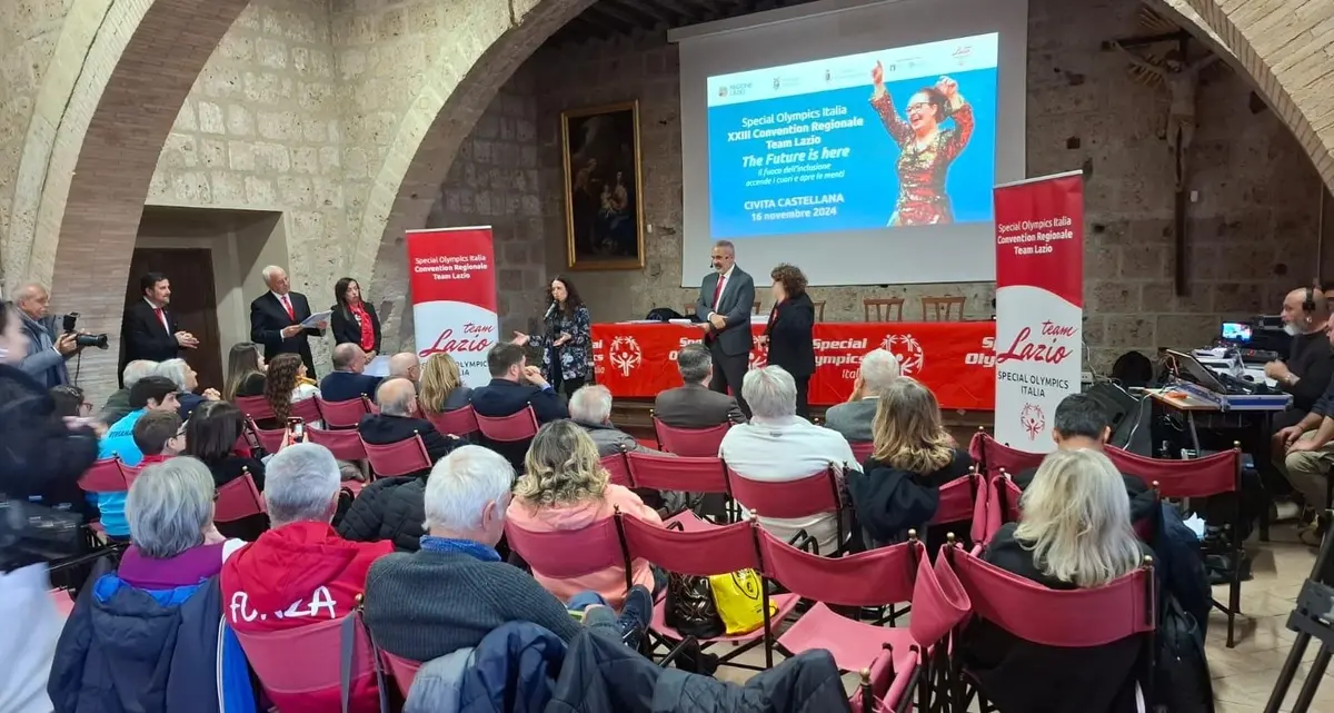 Inclusione e sport, Sberna alla convention regionale di Special Olympics