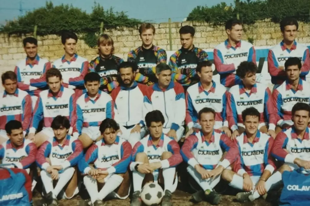 La formazione della Colavene nella stagione 1991/1992