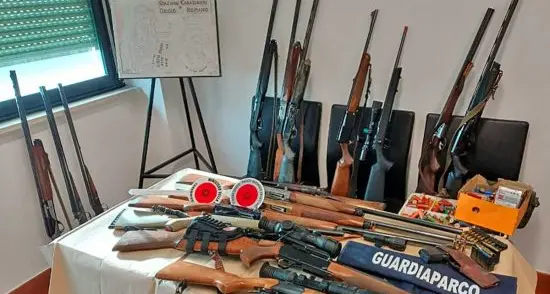 Bracconaggio notturno, nei guai tre cacciatori di Oriolo