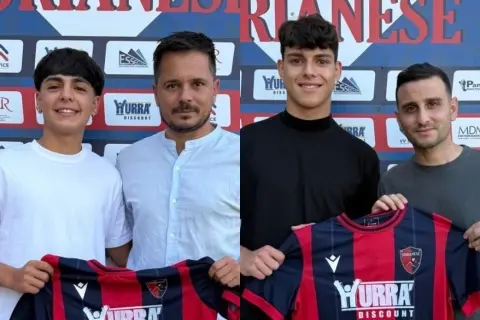 Da sinistra Daniele Luberti e Riccardo Micheli