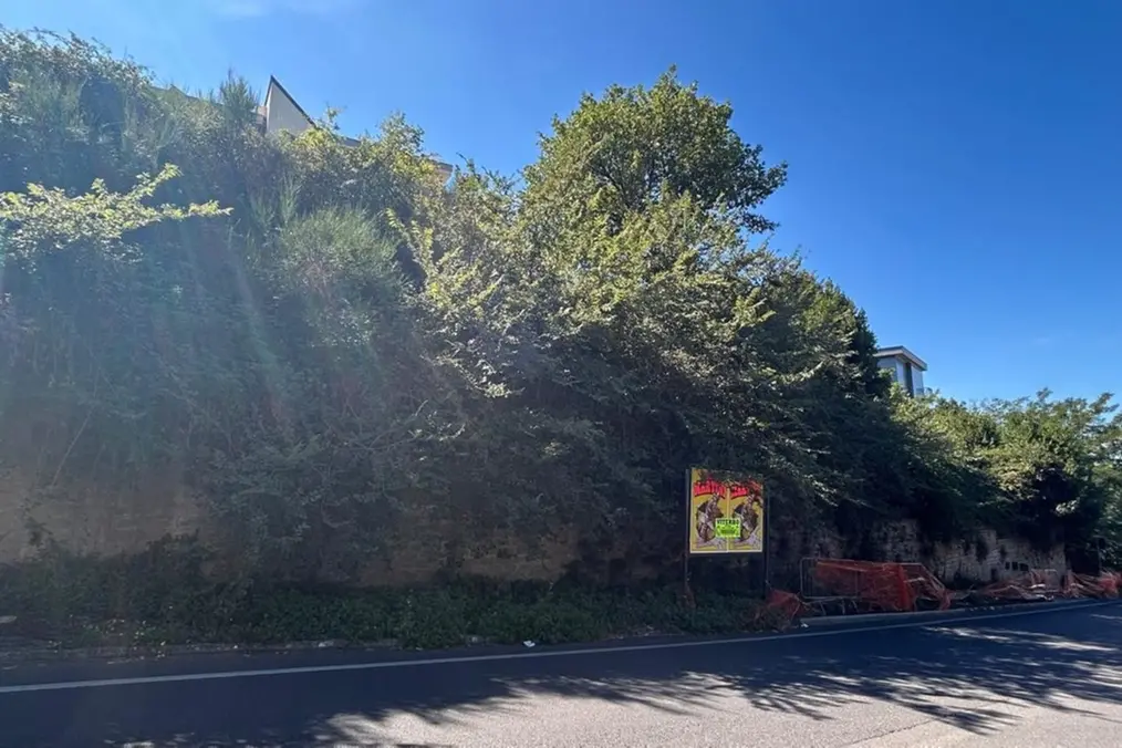 Viterbo: via della Pila, 60 giorni ai privati per mettere in sicurezza il muro