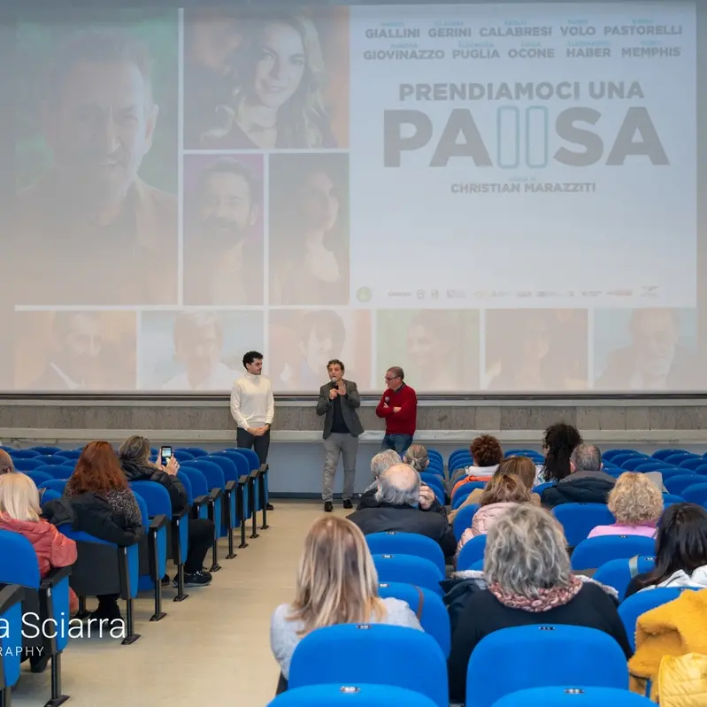 ‘’Prendiamoci una pausa’’, al Buonarroti ospite a sorpresa il regista Marazziti