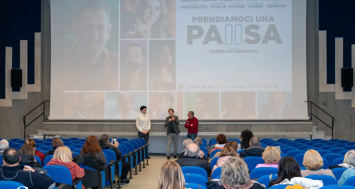 ‘’Prendiamoci una pausa’’, al Buonarroti ospite a sorpresa il regista Marazziti