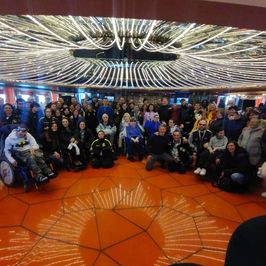 Zacchei: «Visita a bordo della MSC Fantasia con le associazioni dei disabili»