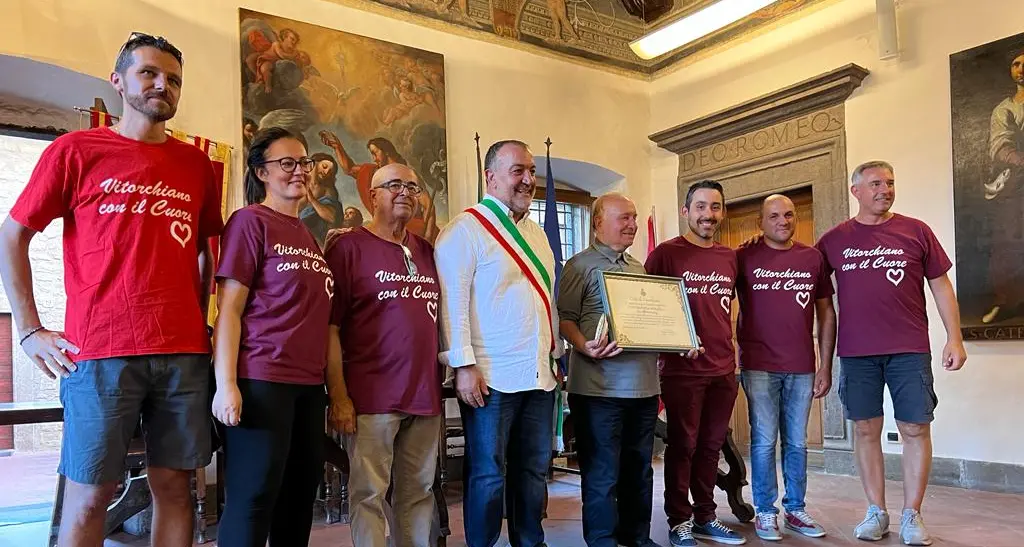 Vitorchiano: cittadinanza onoraria per don Alberto Canuzzi